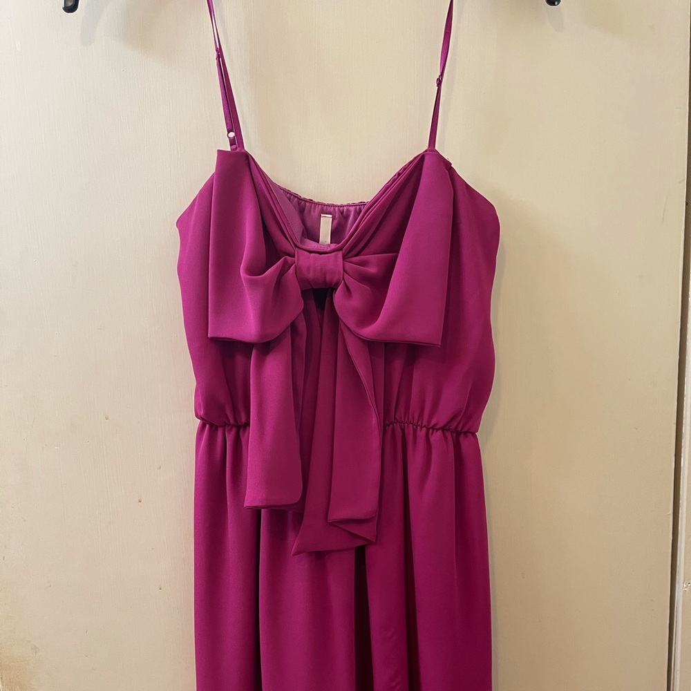 Hot Pink Sage Dress.